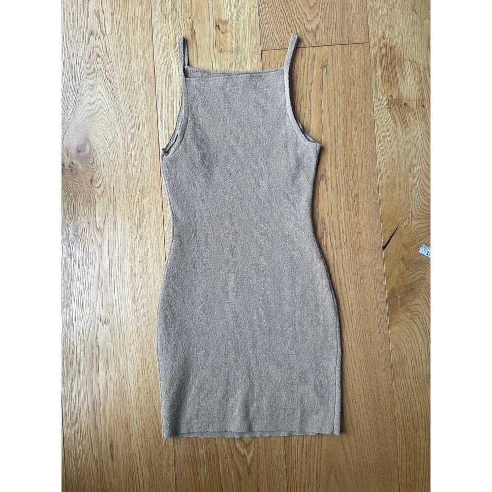 bec + bridge Tan Mini Dress